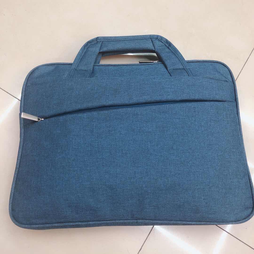 Business simple single-shoulder bag, men's simple handbag, office briefcase, canvas computer bag, business bag, Oxford cloth conference bag