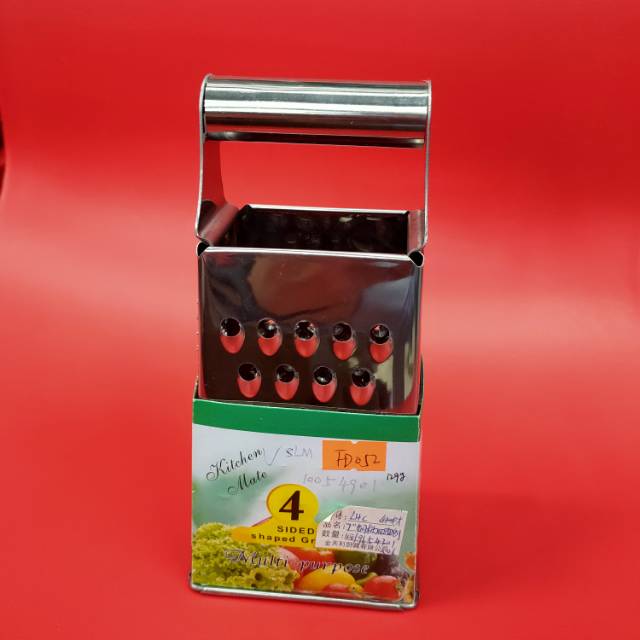 Kitchen Utensils Wiper 304 Stainless Steel Square Grater Vegetable And Fruit Grater Potato Slicer Cheese Grater Multi-Functional Vegetable Cutter