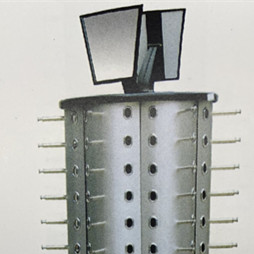 120 pairs of cylindrical alloy plastic glasses display stand, goods rack, glasses placement rack L007 Specification image