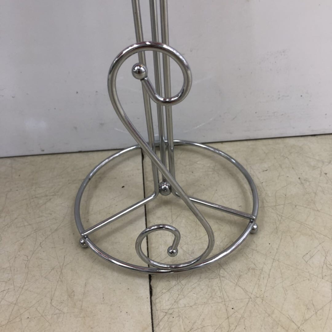 Vertical circular tissue rack, kitchen toilet paper storage rack Specification image