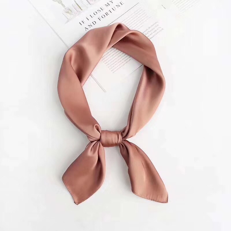 Classic Casual Fashion Scarf Scarf Dual Purpose Small Square Scarf