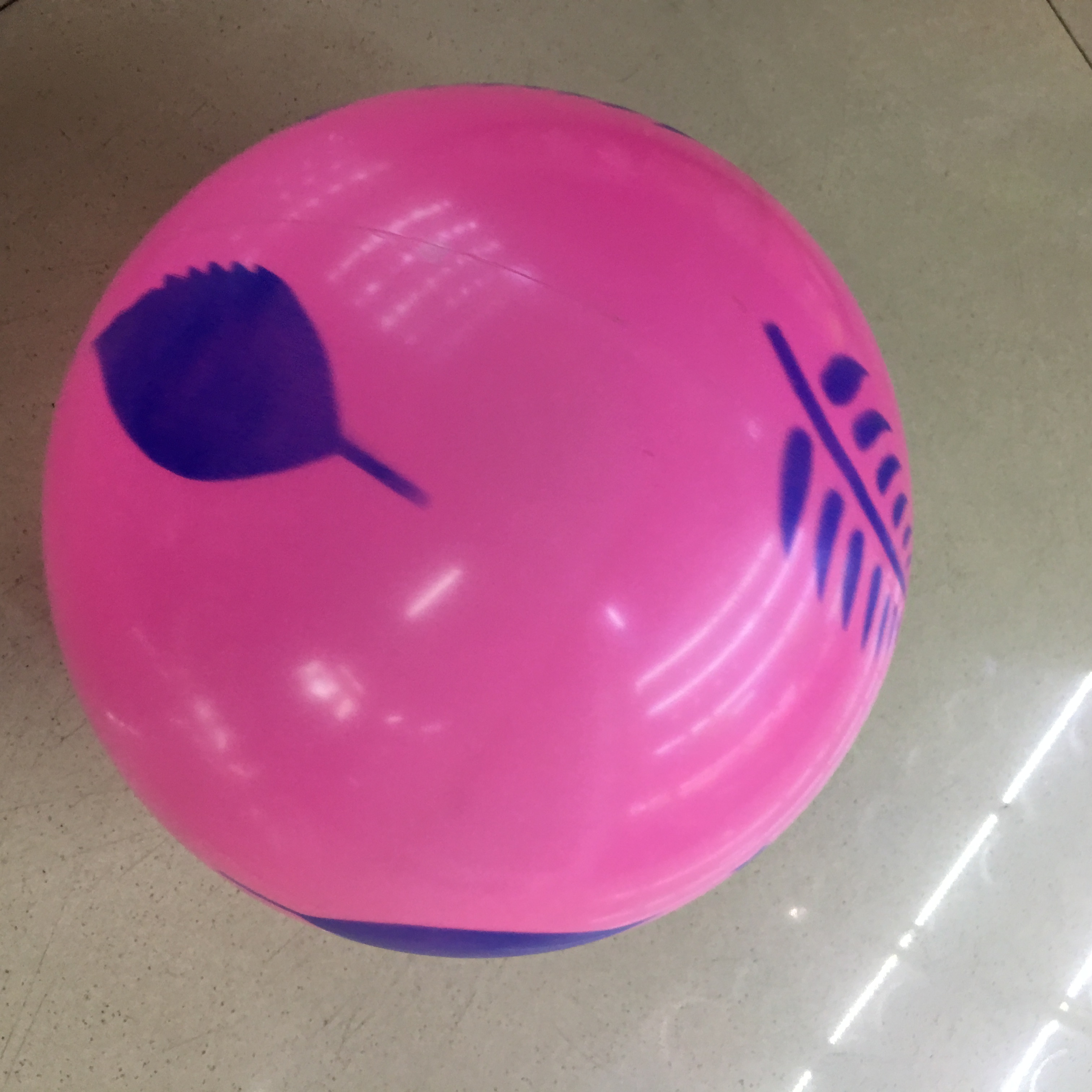 Leather Ball Children's Toys Kindergarten Special Elastic Pat Ball Non-Toxic Watermelon Ball Baby Home Indoor Small Leather Ball