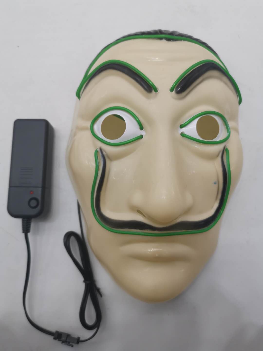 Plastic masks Cold light for adults party masks light for balls holiday supplies thumbnail