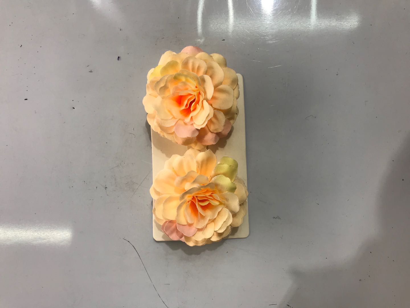 Korea East gate hair ornament adult hair clip retro Korean style three-dimensional flower hair clip elegant thumbnail
