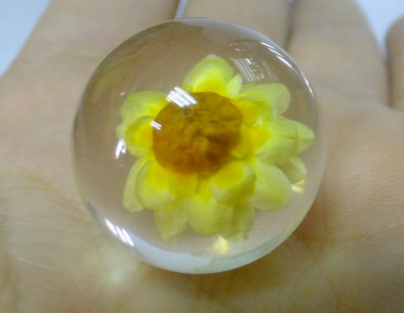 生产销售树脂透明工艺球树脂球装饰可爱卡通树脂球