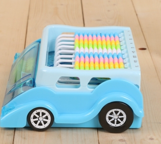 Little Kani Math, car racing, learning tools, clock, calculator, exclusive for primary school students details Picture