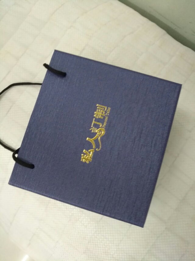 兰色私人手提盒现代风格装饰精品爆款皮带包装盒详情图1