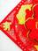 植绒镂空红底金福字春节用品装饰细节图