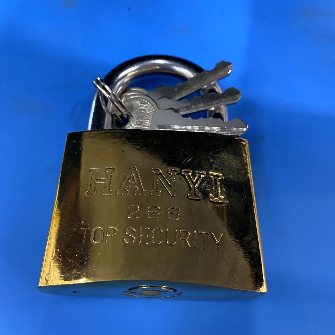 63mm钛金锁挂锁锁具配件厂家直销外贸出口