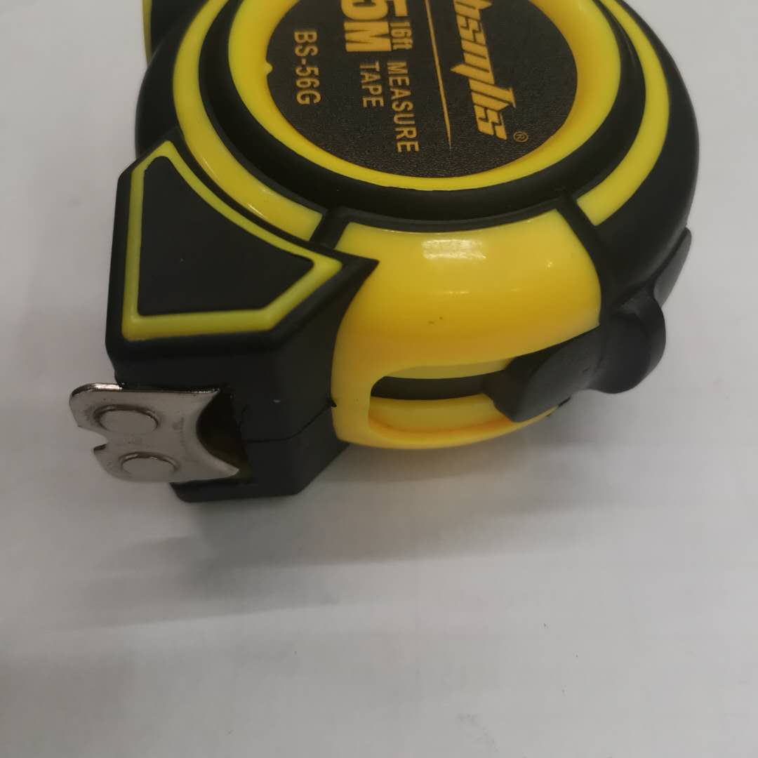5m automatic telescopic steel tape measure, plastic-coated thickened wear-resistant and anti-drop box measuring tool wholesale stainless steel tape measure details Picture