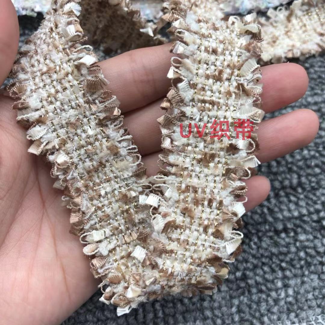 布料衣服裙子下摆装饰蕾丝边diy服装领口织带材料辅料