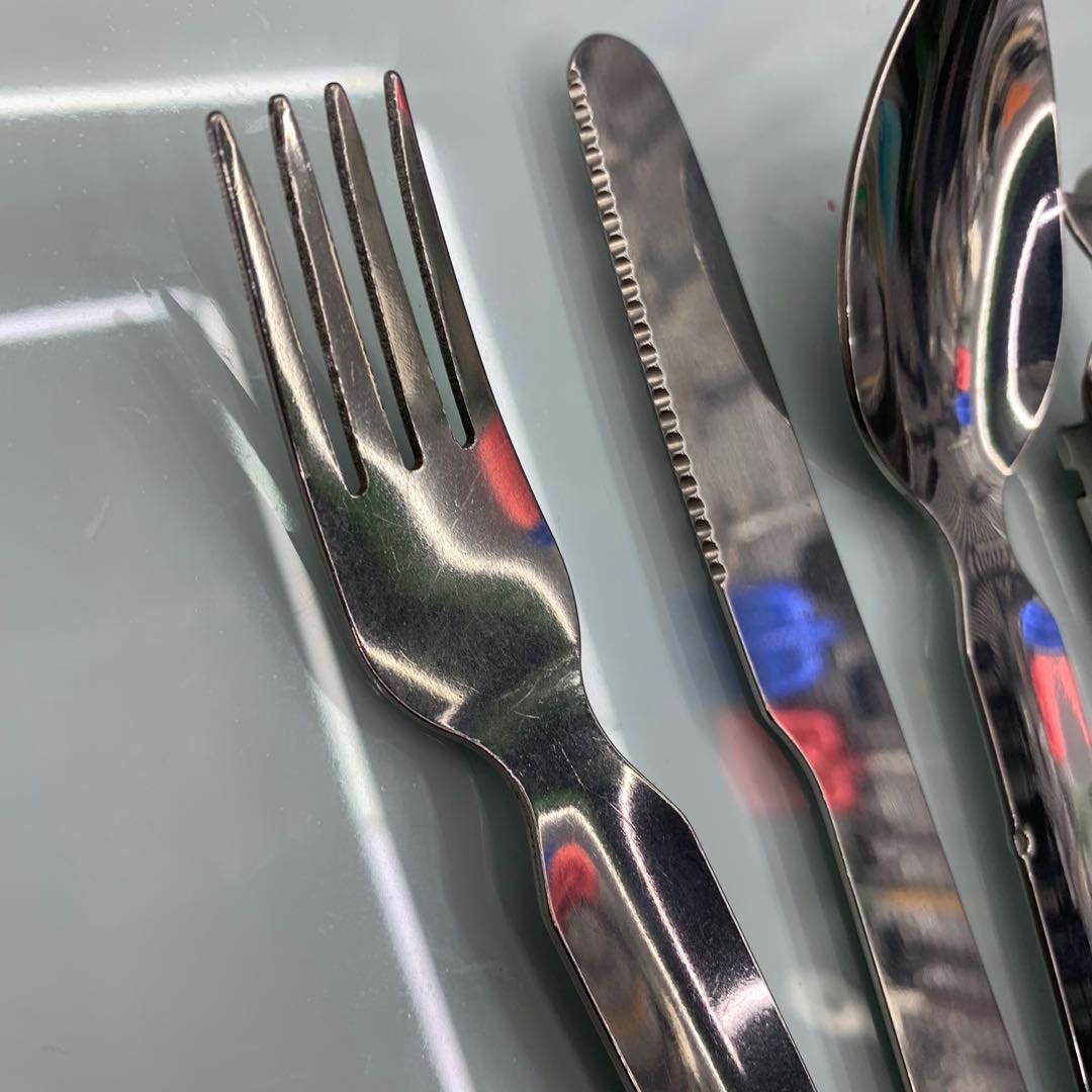 户外多功能不锈钢餐具刀叉勺细节图