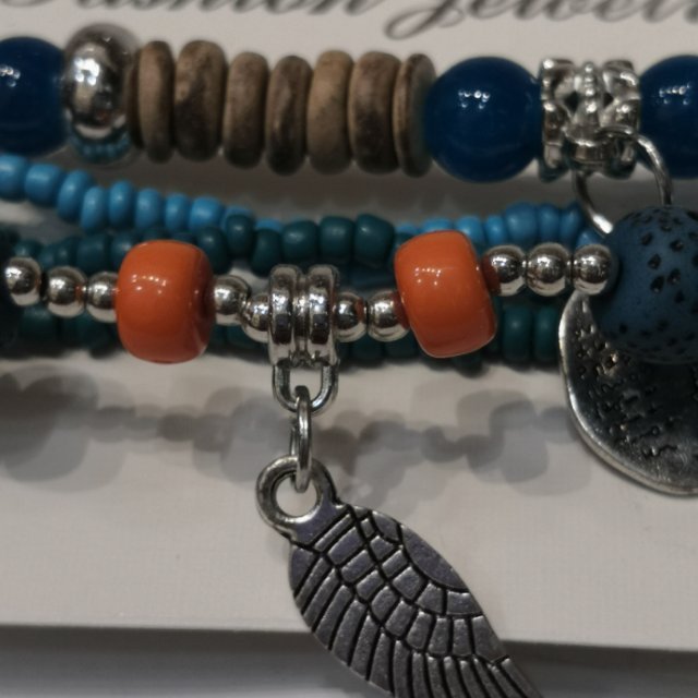 叶子挂坠手环手饰手链外贸出口产品图