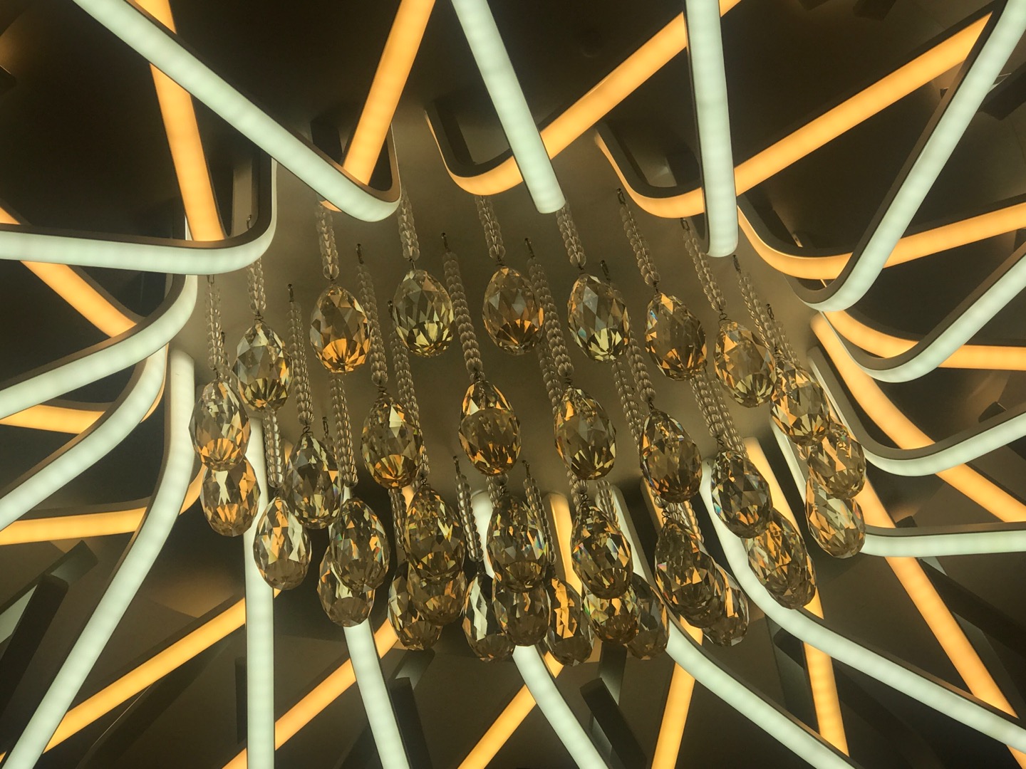 Crystal acrylic LED ceiling lamps under the Four Seasons Lighting brand Specification image