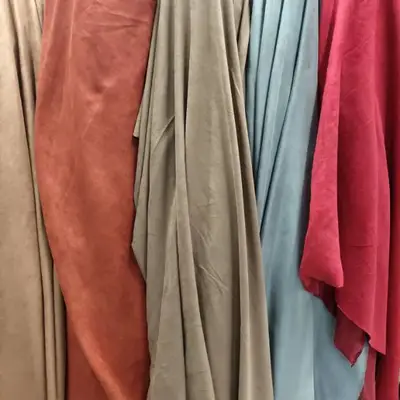 Suede clothing fabric headwear decorative fabric thumbnail