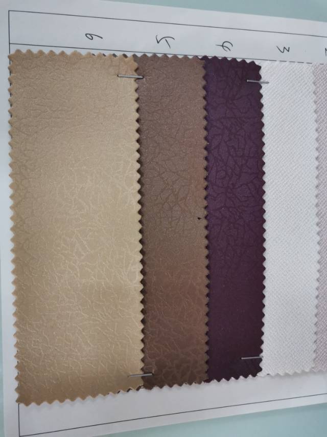 厂家直销热销新款PVC皮革YX-1606大量现货箱包沙发装饰防水面料细节图