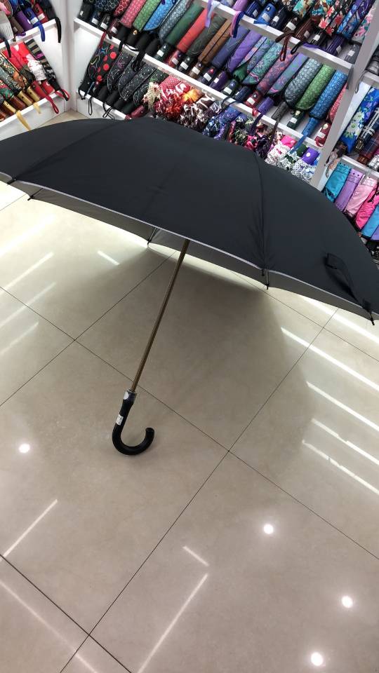 70 fiber plain silver gel long umbrella details Picture
