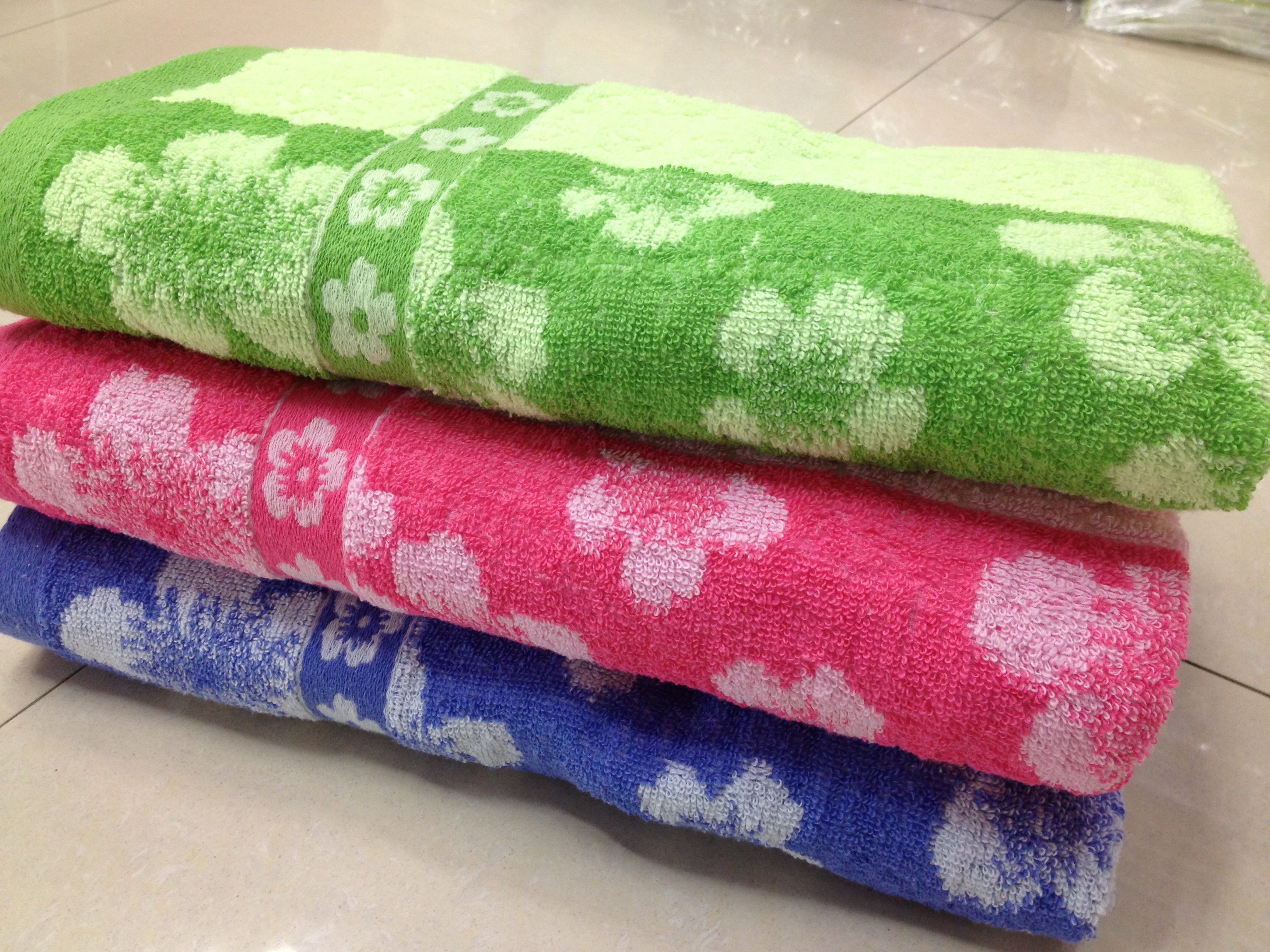 Petal towel pure cotton color strip thickened absorbent face towel face towel gift towel labor insurance wholesale custom LDGO thumbnail
