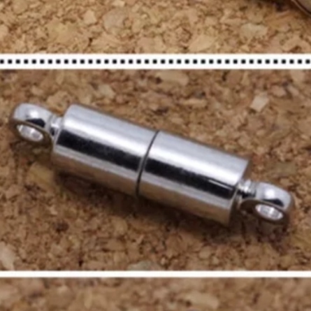 厂家直销收尾接头磁石吸铁石扣连接结尾尾扣吸扣珍珠项链手链接口配件磁铁图