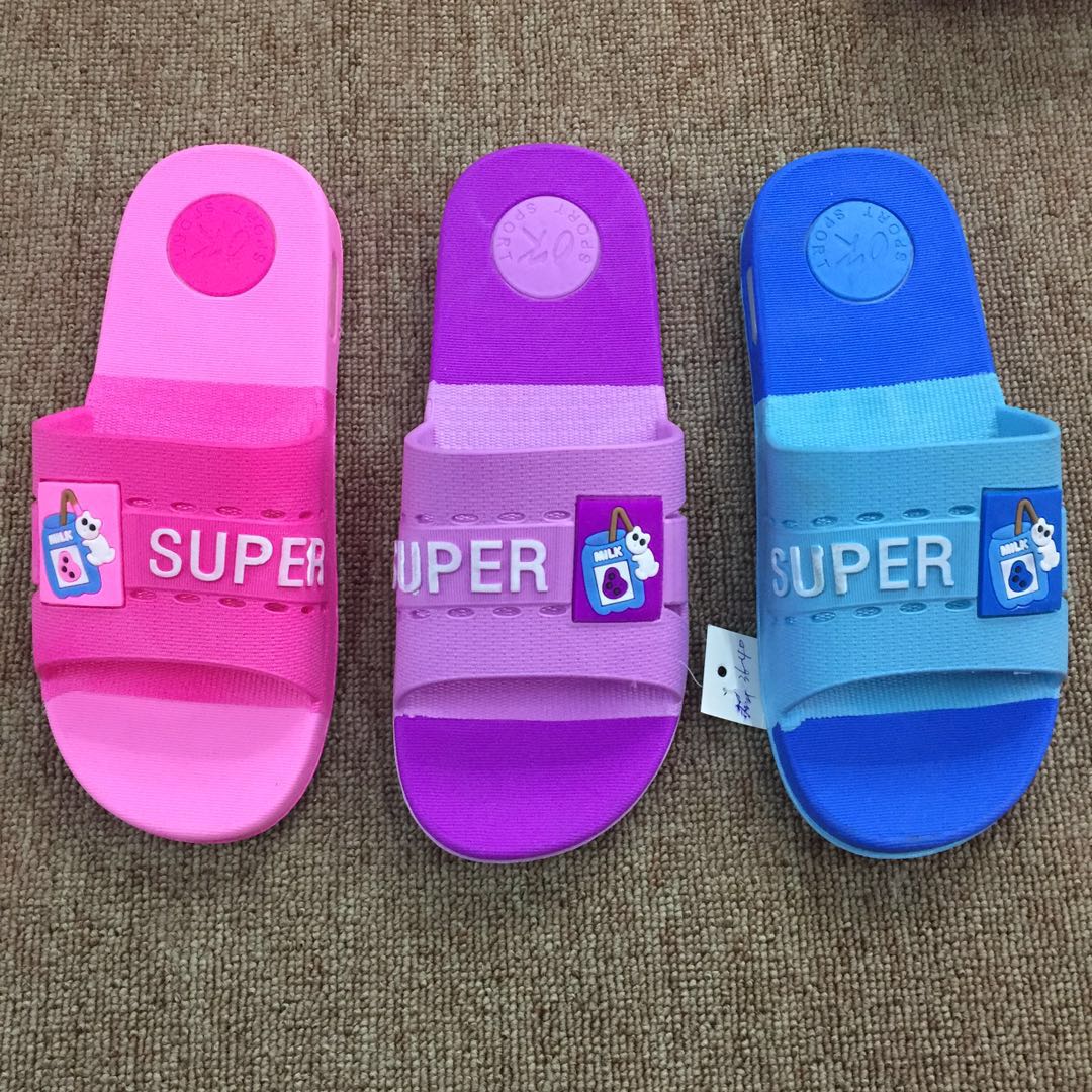 儿童拖鞋夏男女宝宝家居用亲子室内防滑软底可爱小孩婴幼儿凉拖鞋
