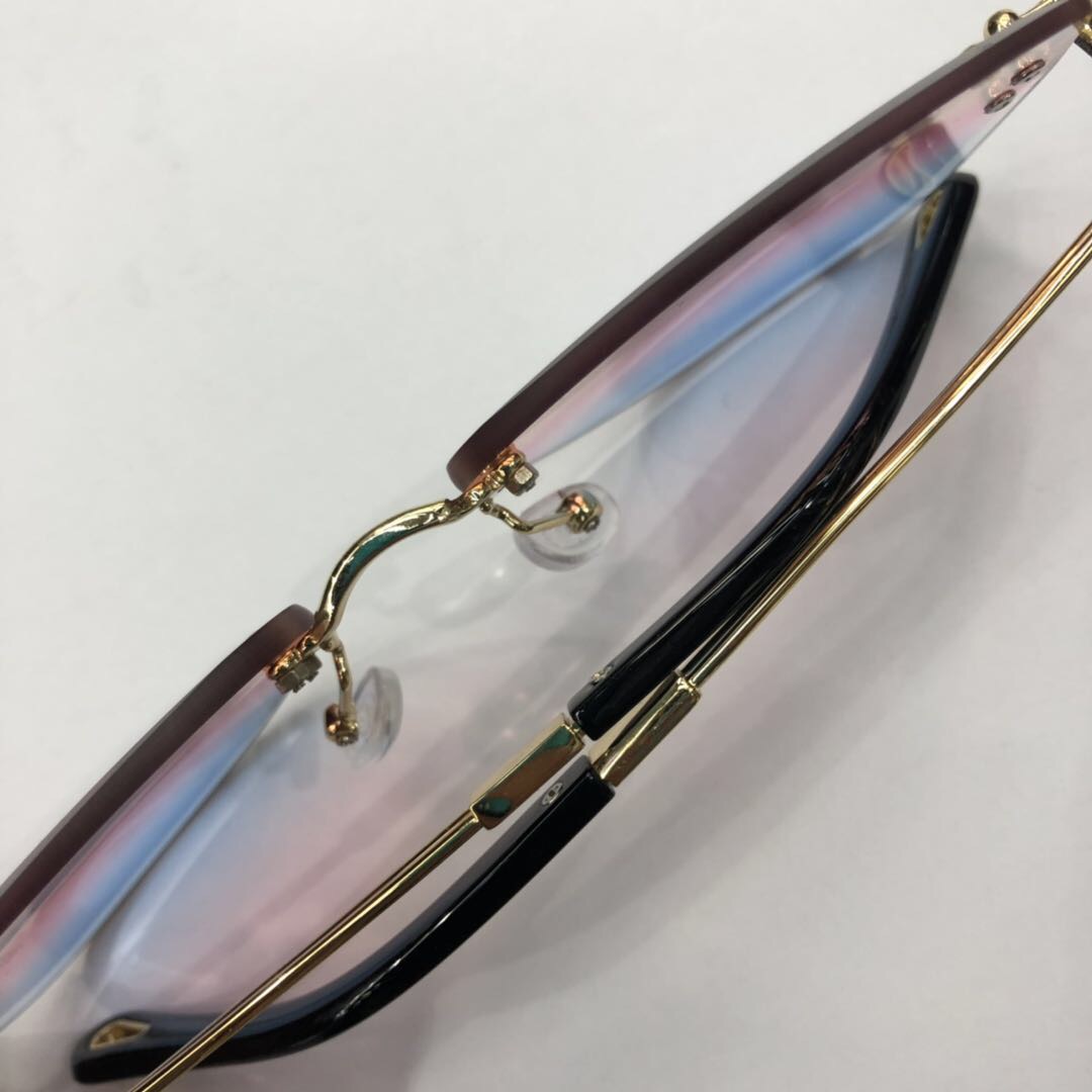 New fashion dazzle color personality sunshade mirror manufacturer direct sale details Picture