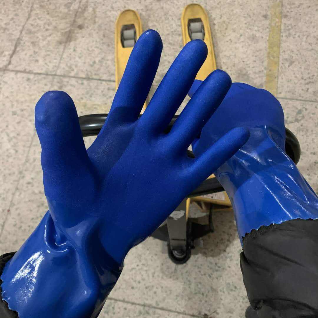 Protective Gloves Impregnated Rubber Wear-Resistant Rubber Work Non-Slip Site Work Men's Industrial Rubber Semi-Rubber Rubber Thin
