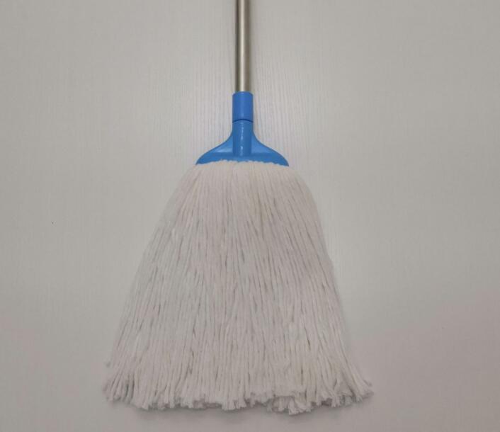 Small Square White Cotton Mop Mop Head Of Household Water Drag Wholesale Mop Head In Old-Fashioned