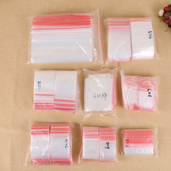 自封袋塑料袋加厚密封袋封口包装袋