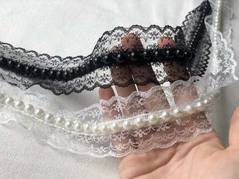Hollow Lace Ribbon Cotton Thread Lace Lace Accessories Fabric Clothing Curtain Material Decorative Handmade Diy Lace Ribbon Specification drawing