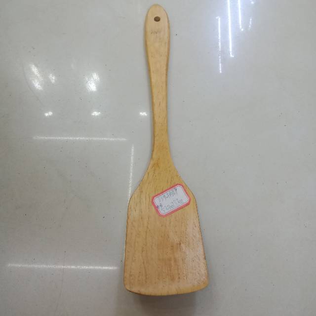木制锅铲厨房用具带挂钩