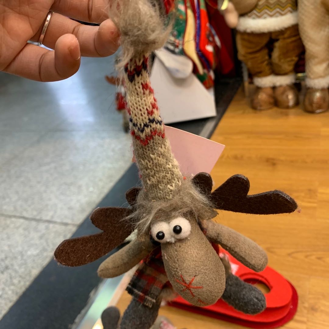 挂件圣诞挂件小鹿可爱饰品圣诞节庆用品细节图