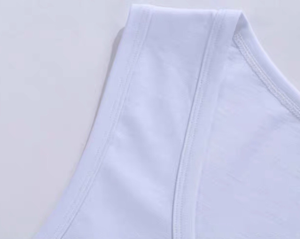 Woodale Men's Tank Top Summer Fitness Sport Skinny Undershirt Base Specification drawing
