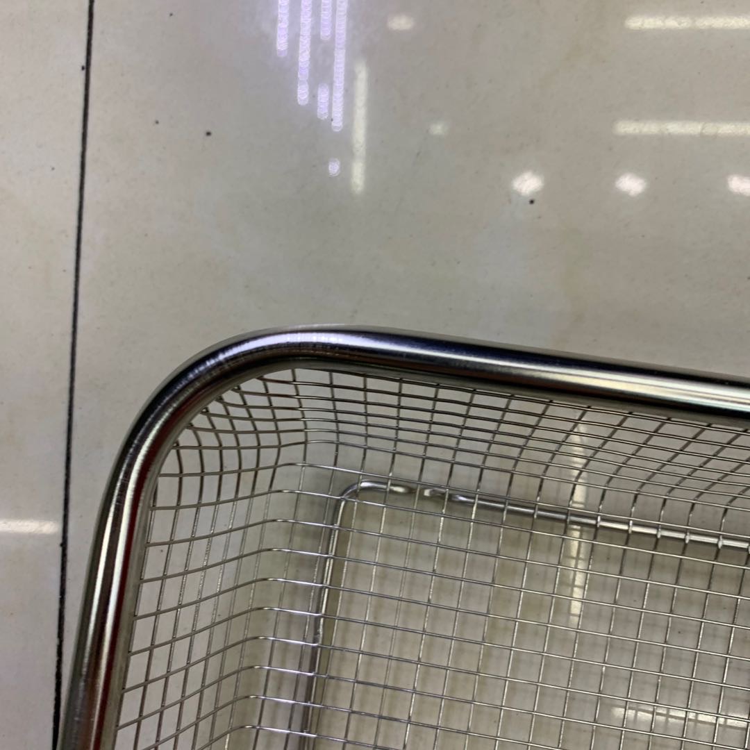 不锈钢长方形沥水篮长方形网盆洗菜框家用厨房篮细节图