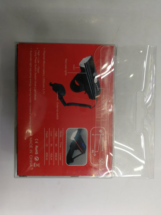 HJ_062 type rechargeable high-intensity headlight for bicycles details Picture