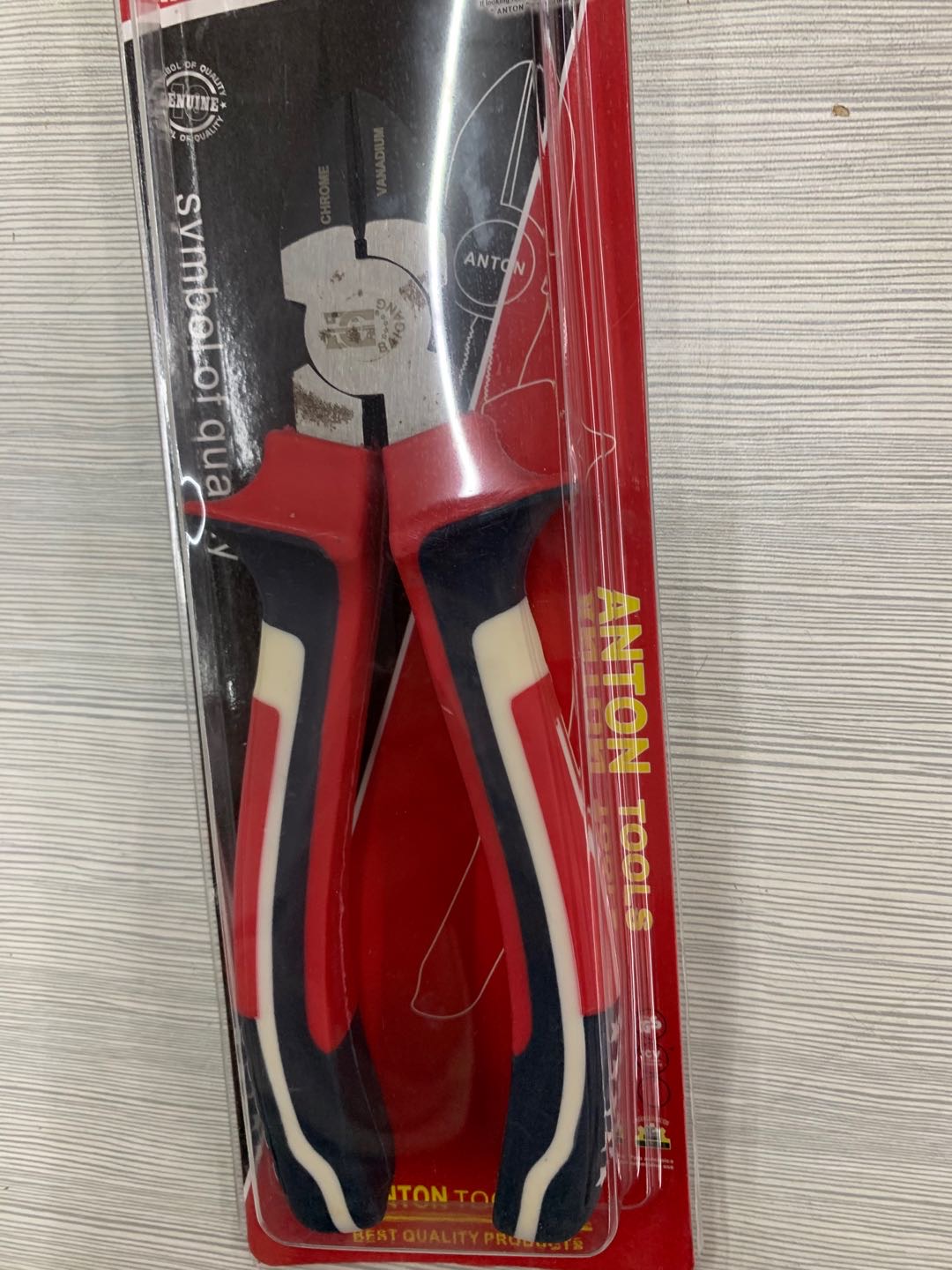 ANTON-10寸斜嘴钳多功能万用钢丝钳剥线钳省力工具