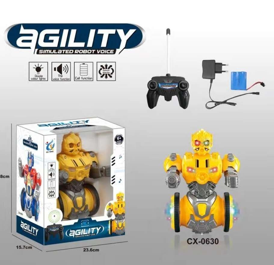 The remote charging robot is equipped with a charger with colorful lights and sound thumbnail
