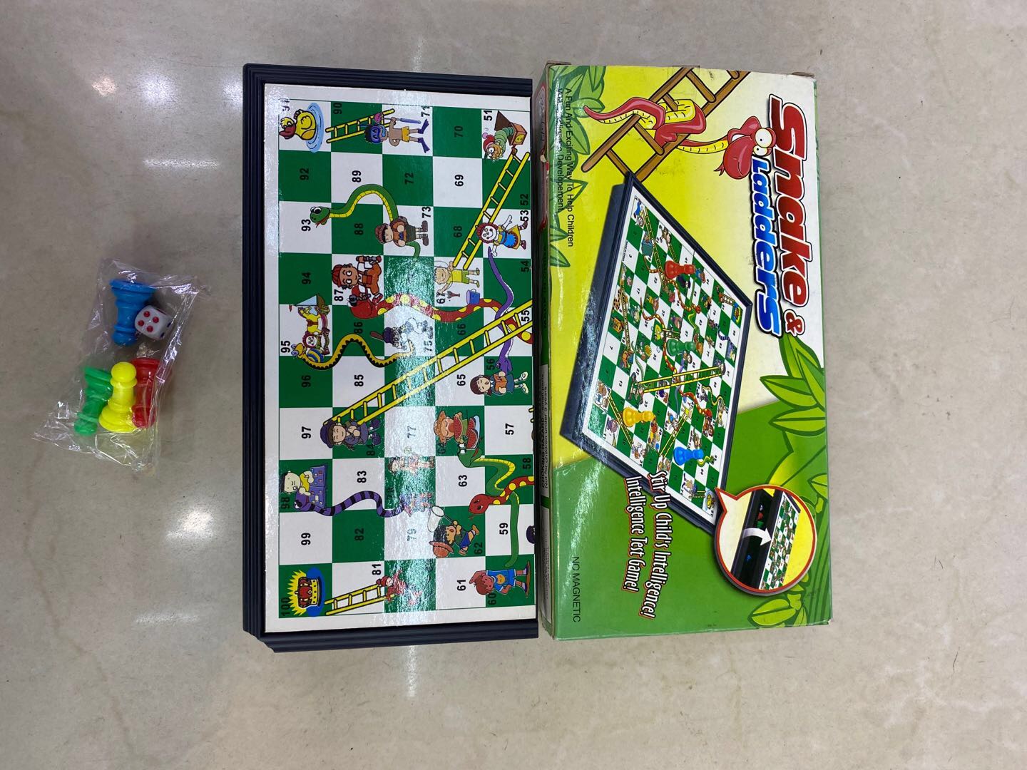 儿童飞行棋磁性折叠象棋便携益智游戏棋详情图3