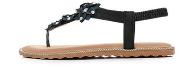 凉鞋女/男式涼鞋/拖鞋/女凉鞋坡跟+猪皮/凉鞋女士夏季时尚百搭细节图