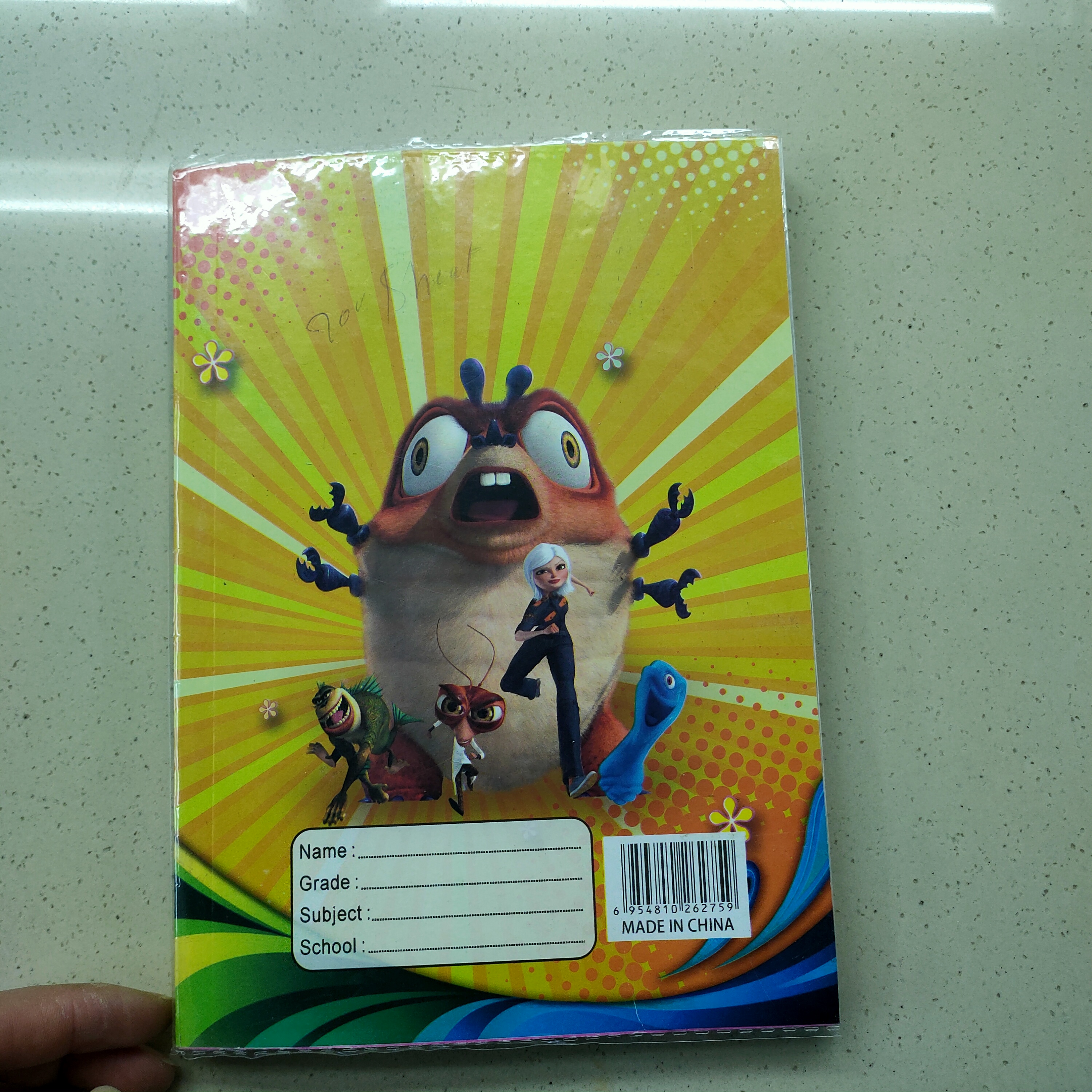 Cartoon Student Notebook A5 Soft Copy Creative Student Stationery Exercise Notebook Set By Manufacturers