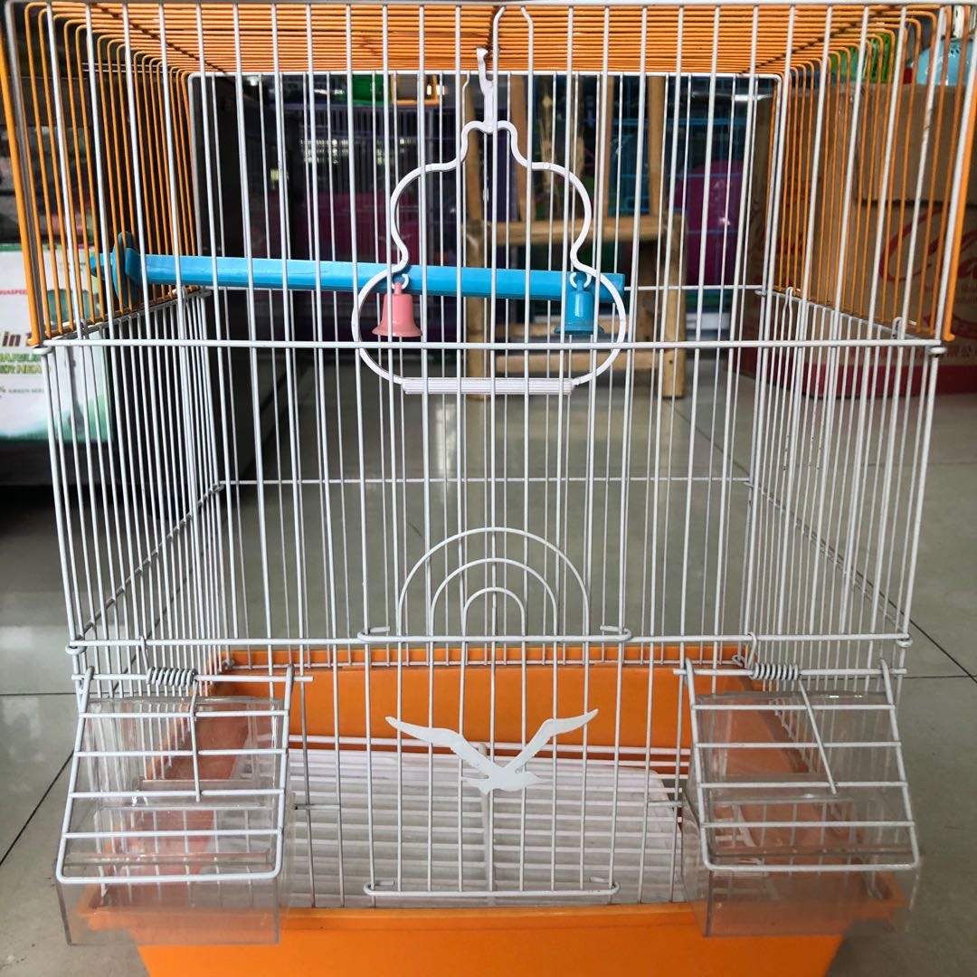 新款鸟笼金属鸟笼动物笼子可挂式鸟笼详情图1