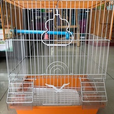 新款鸟笼金属鸟笼动物笼子可挂式鸟笼