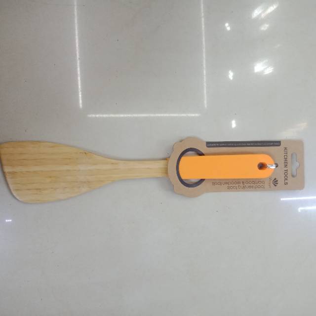 平角形锅铲原木实木材料厨房用品