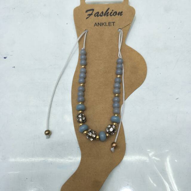 个性设计网红脚链韩版时尚脚绳图