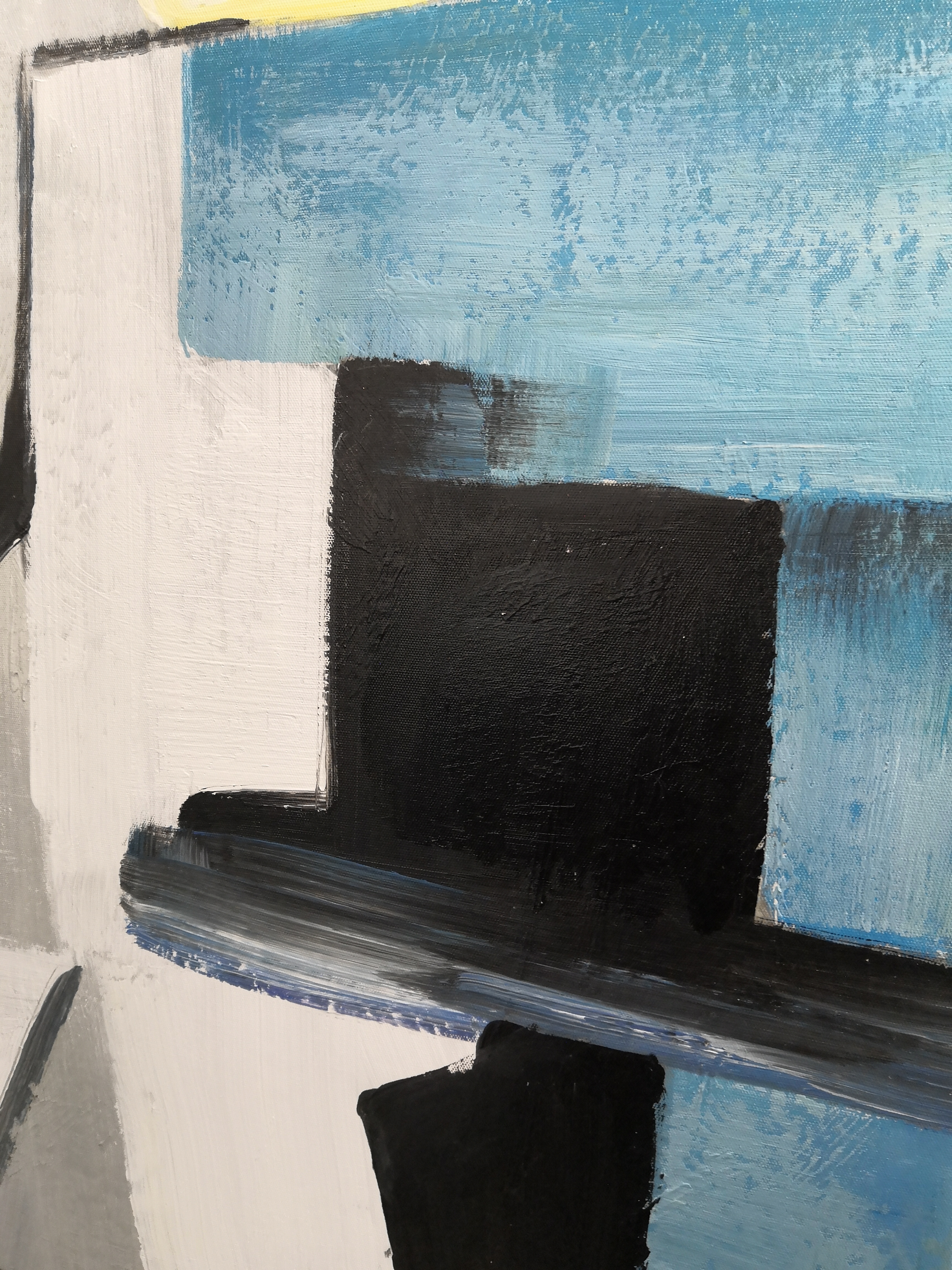 Office Learning Painting Oil Painting Modern Abstract Painting Large Porch Landscape Decorative Painting Simple American Living Room Hanging Painting Specification drawing