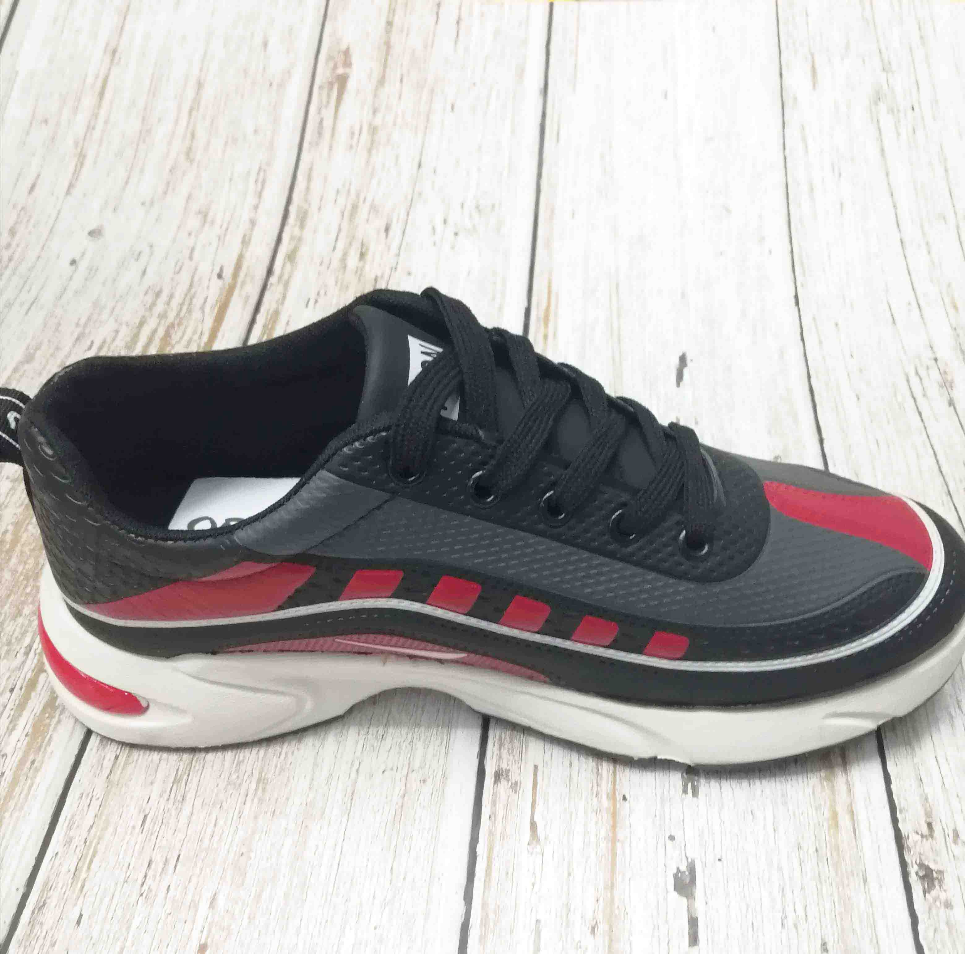 Lace-Up Board Shoes Men Spring And Autumn New Running Shoes Breathable Flying Woven Casual Shoes Specification drawing