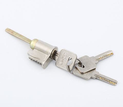 Metal lock core production and processing, indoor door single-tongue lock core customization, lock accessories details Picture