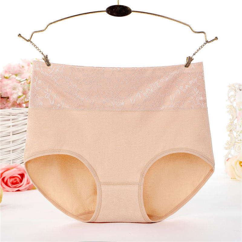 95% Cotton Women's Panties High-Waisted Printed Panties Women's Sense Plus Size Women's Briefs