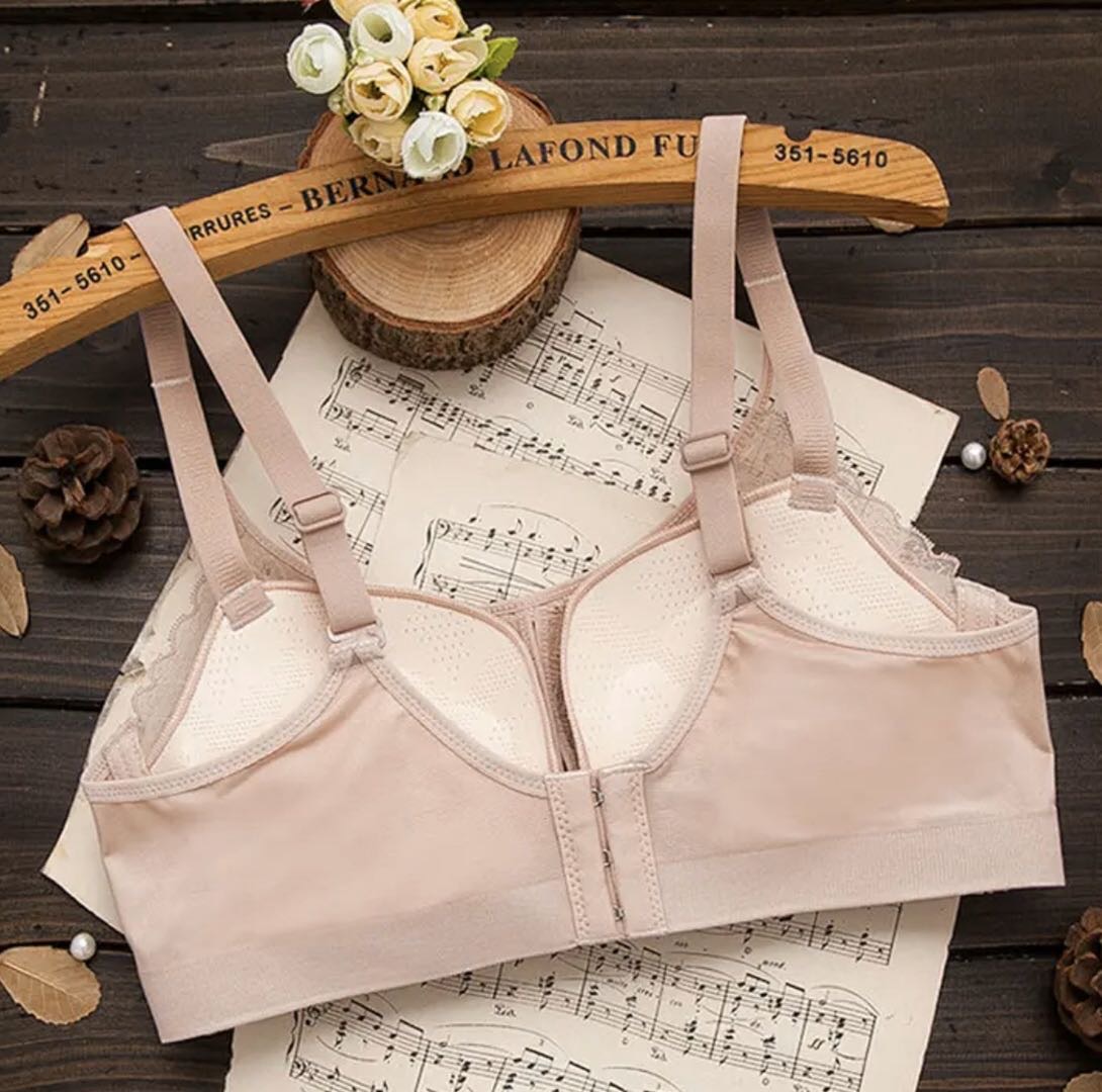 Lingerie women gather sexy plus-size vest-style thin, large-bra with a small lace look details Picture