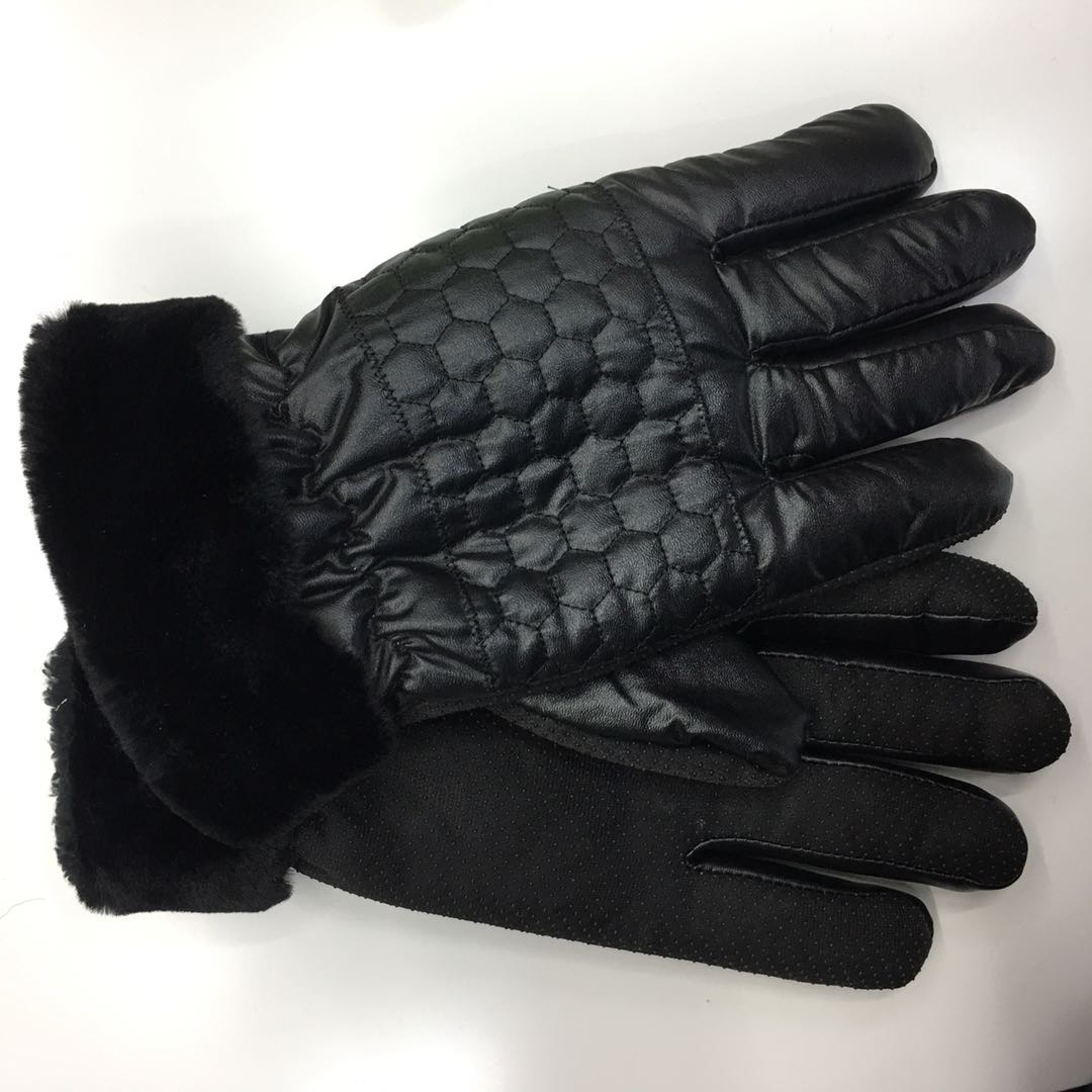 加绒触屏手套男女冬季保暖加厚防风防水防寒棉摩托车骑行滑雪手套