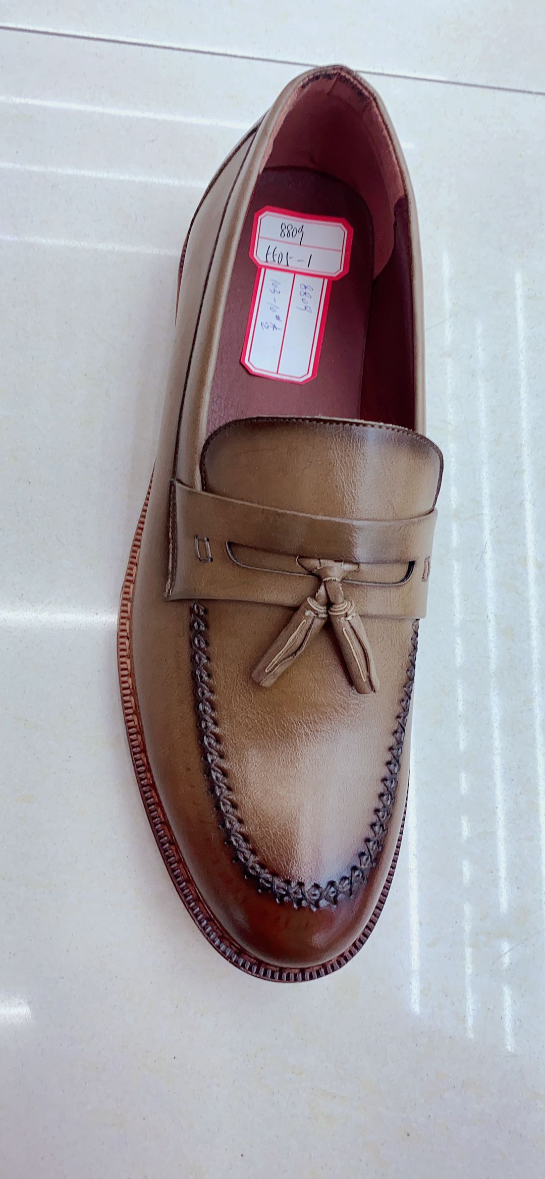 皮鞋男真皮秋季2020新款头层牛皮软皮透气